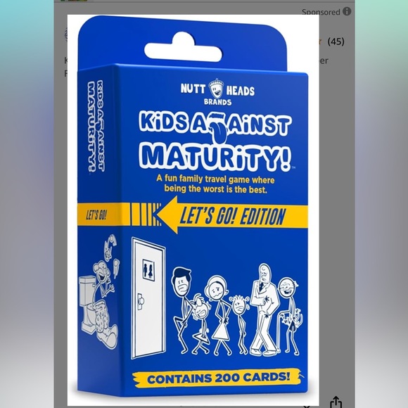 Kids Against Maturity Card Game - Picture 1 of 7